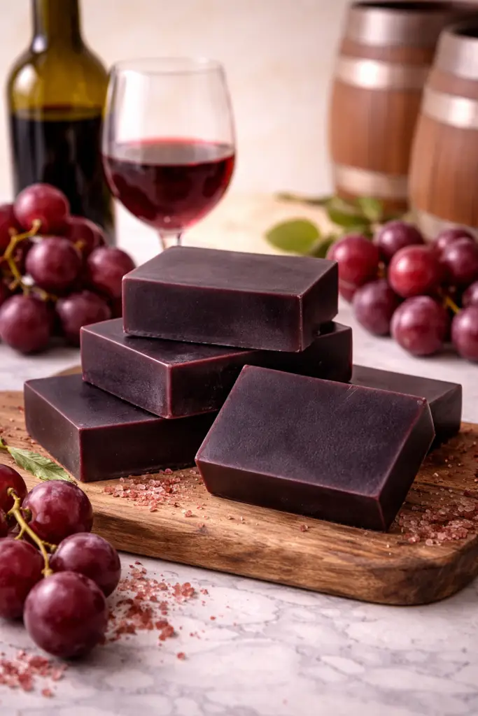 Pressed & Poured – Cabernet Wine Soap